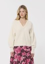 Paz sweater ecru in wool and alpaca Off-white TARA JARMON CH