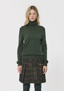 Palma sweater green merino wool Green TARA JARMON CH