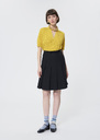 Panpi sweater lemon yellow wool Lemon yellow TARA JARMON CH