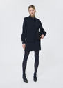 Ruth Dress midnight blue crepe Night TARA JARMON CH