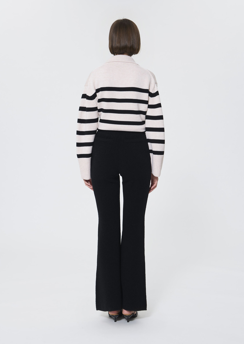 Palomino Pants black bouclé wool Black TARA JARMON CH