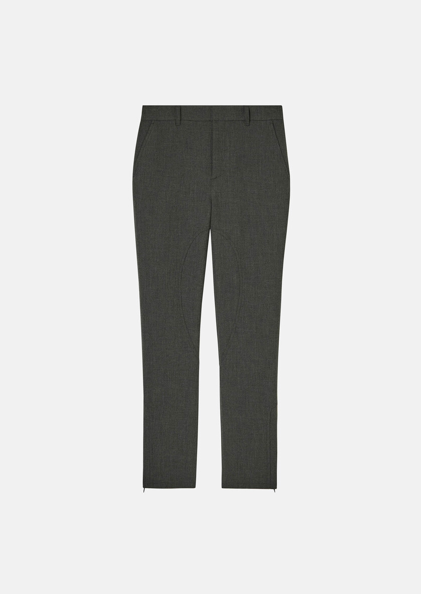 Paxton trousers grey double canvas Grey TARA JARMON CH