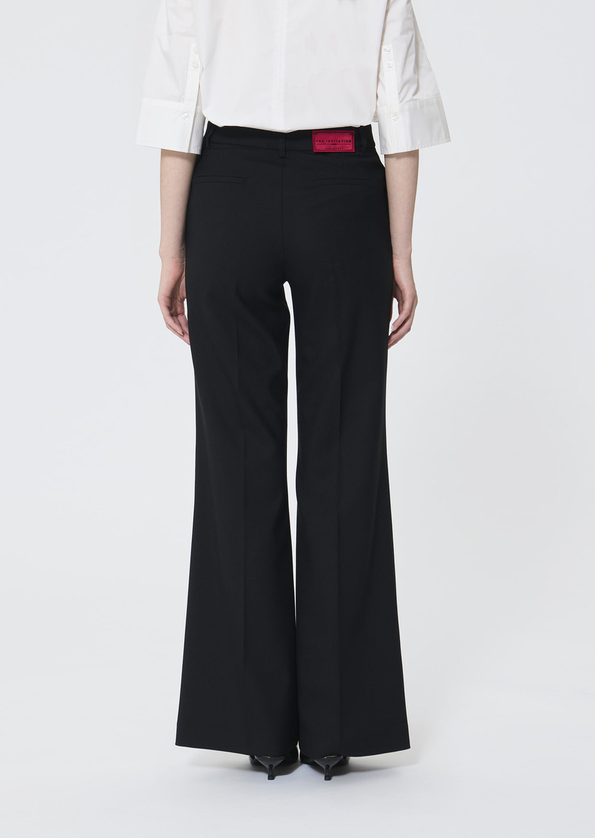 Patrice trousers black cold wool Black TARA JARMON CH