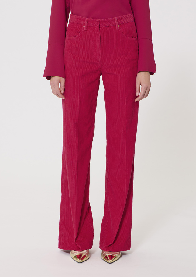 Jerome Jeans red corduroy Garnet TARA JARMON CH
