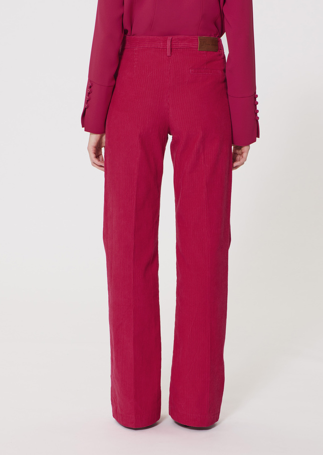 Jerome Jeans red corduroy Garnet TARA JARMON CH