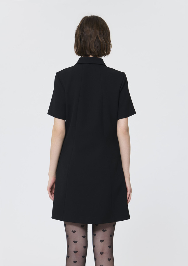 Roanne dress black crepe Black TARA JARMON CH