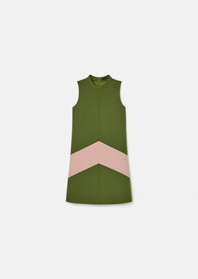 Respect Dress green double canvas Cactus TARA JARMON CH