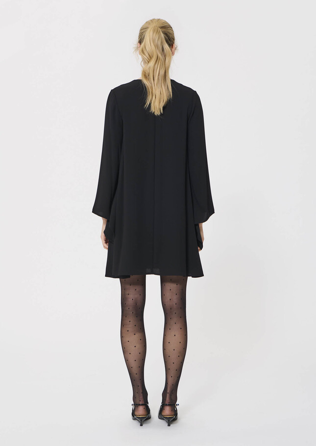 Raonie Dress black crepe Black TARA JARMON CH