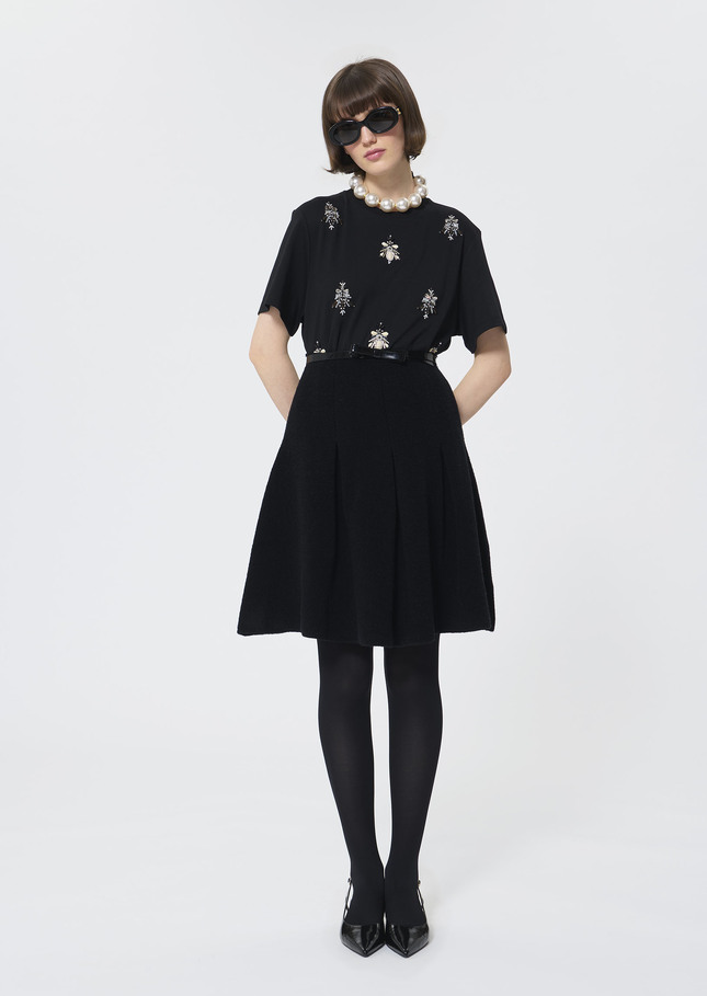 Tarabee T-Shirt black cotton Black TARA JARMON CH