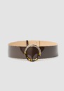 Lauren Belt brown patent leather Chocolate TARA JARMON CH
