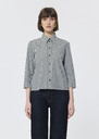 Charlot Shirt green gingham Cactus TARA JARMON CH