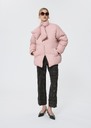 Denise quilted down jacket pale pink Blush TARA JARMON CH