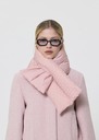 Ethan quilted scarf pale pink Blush TARA JARMON CH
