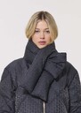 Ethan quilted scarf black Black TARA JARMON CH