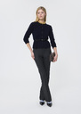 Guido vest midnight blue merino and alpaca wool Night TARA JARMON CH