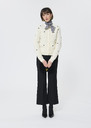 Guy Vest ecru wool with a cashmere feel Off-white TARA JARMON CH