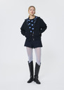 Gianni vest midnight blue technical knit Night TARA JARMON CH