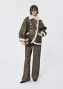 Misha Coat brown sheepskin Chocolate TARA JARMON CH