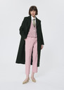 Matthew Coat green woolen cloth Vert anglais TARA JARMON CH