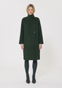 Mafalda Coat double-sided wool green Vert anglais TARA JARMON CH