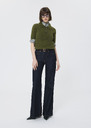 Paulino sweater green brushed alpaca Green TARA JARMON CH