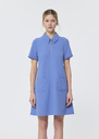 Rubina Dress sky blue double canvas Horizon TARA JARMON CH