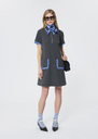 Rubina Dress grey double canvas Grey TARA JARMON CH
