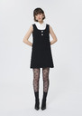 Riley Dress black crepe Black TARA JARMON CH