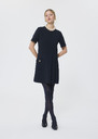Rosella dress midnight blue crepe Night TARA JARMON CH