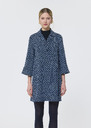 Robe Ross midnight blue with mini heart print Night TARA JARMON CH