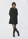 Rosabel dress green flannel Vert anglais TARA JARMON CH