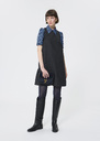 Rosabel dress heather grey flannel Gray grey TARA JARMON CH