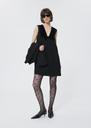 Russian Dress black crepe Black TARA JARMON CH