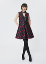 Rumba Dress black with heart print Black TARA JARMON CH