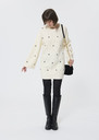 Romann sweater dress ecru wool with a cashmere feel Off-white TARA JARMON CH