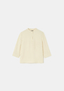 Titouan top ecru crepe Off-white TARA JARMON CH