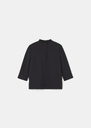 Titouan top midnight blue crepe Night TARA JARMON CH