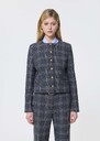 Vesna Jacket grey Prince of Wales check Grey TARA JARMON CH