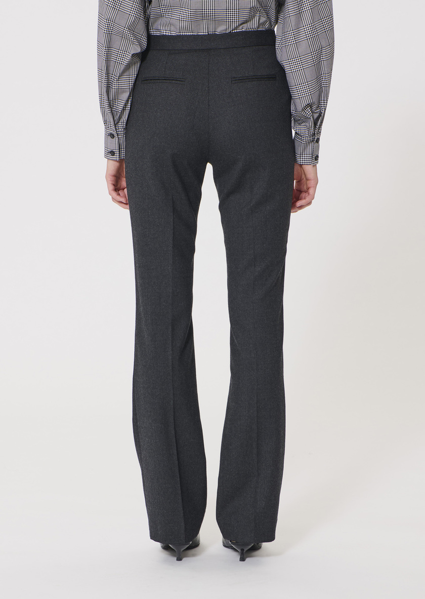 Papillon Pants heather grey flannel Gray grey TARA JARMON CH