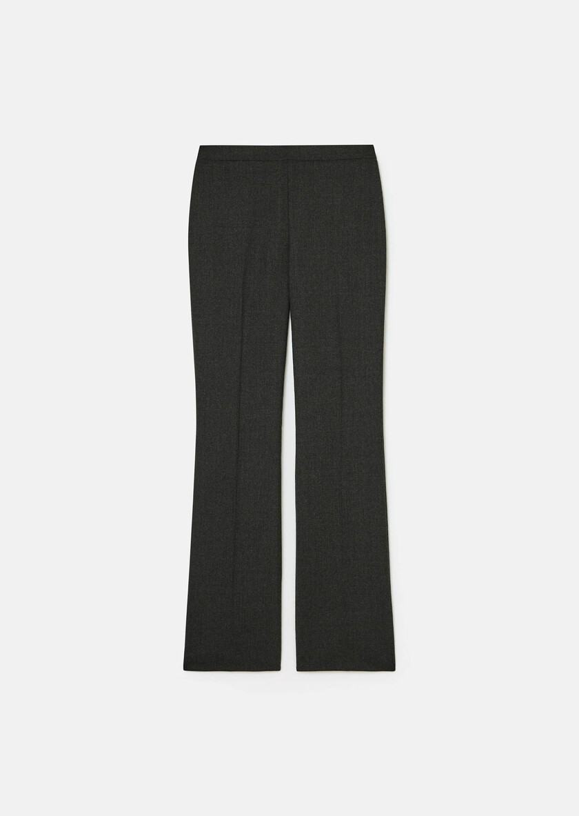 Papillon Pants heather grey flannel Gray grey TARA JARMON CH