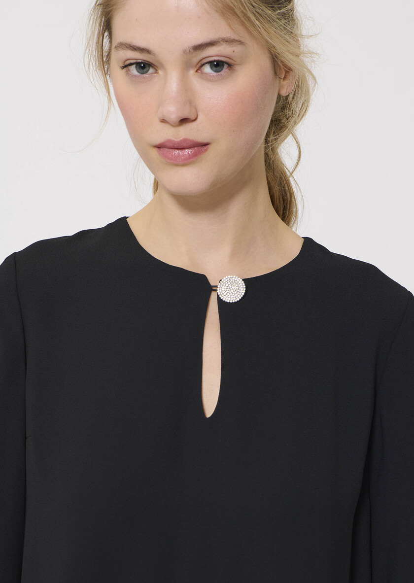 Raonie Dress black crepe Black TARA JARMON CH