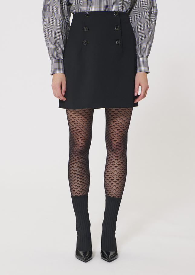 Jamie Skirt black Black TARA JARMON CH