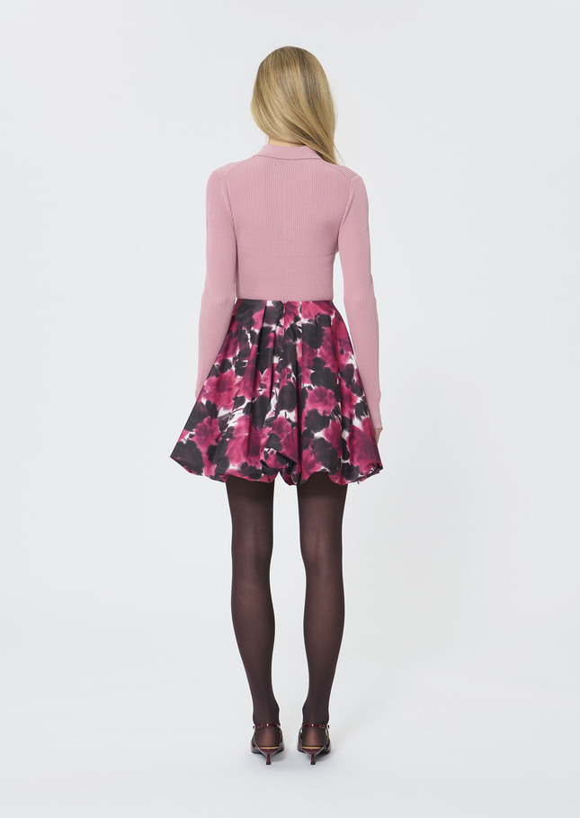 Joane skirt ecru floral print Craie TARA JARMON CH