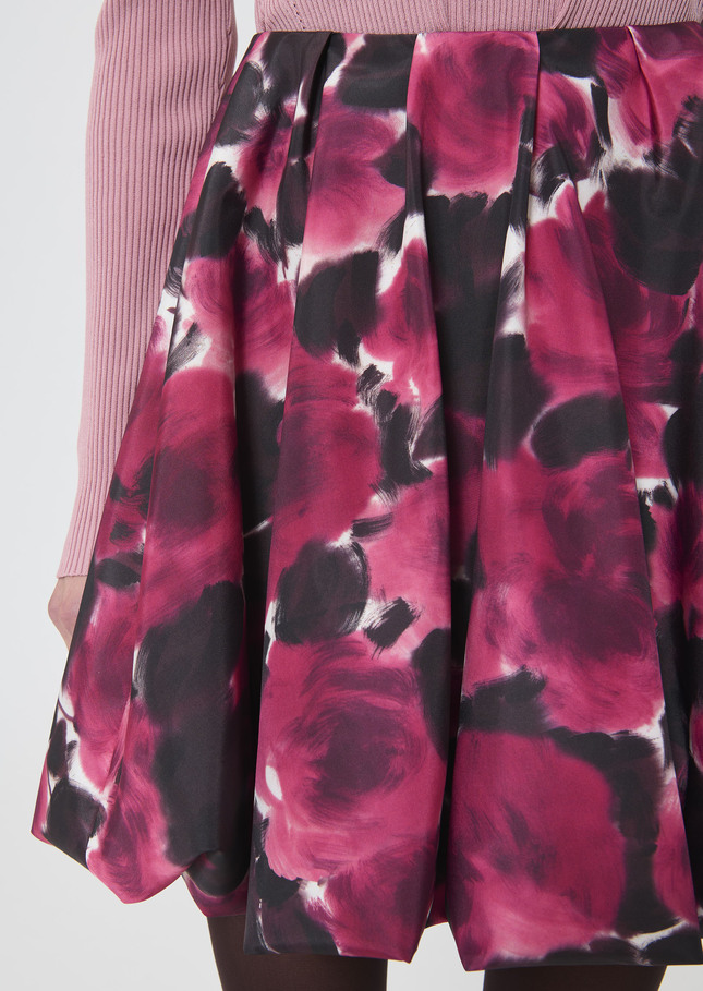 Joane skirt ecru floral print Craie TARA JARMON CH