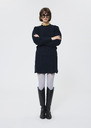 Jasba Skirt midnight blue wool Night TARA JARMON CH