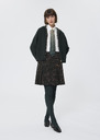 Jannie Skirt green checkered Vert anglais TARA JARMON CH