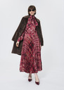 Juline skirt pink with a tartan check Raspberry TARA JARMON CH