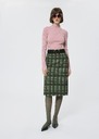 Jaden skirt green with a tartan check Cactus TARA JARMON CH