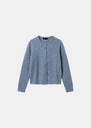 Gilma vest sky blue alpaca wool Black, Blush, Green, Horizon, Night, Off-white TARA JARMON CH
