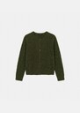 Gilma vest green alpaca wool Black, Blush, Green, Horizon, Night, Off-white TARA JARMON CH
